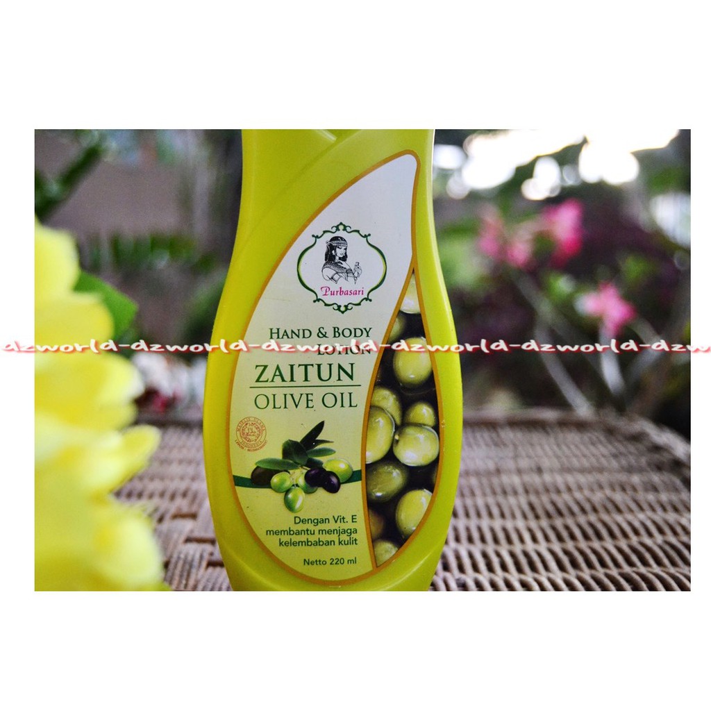 Purbasari Hand &amp; Body Zaitun Olive Oil 220ml