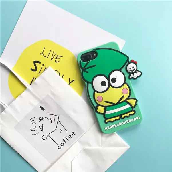 Case Silikon Boneka Kero Keropi 3D 4D Samsung Oppo Xiaomi Redmi ALL TYPE