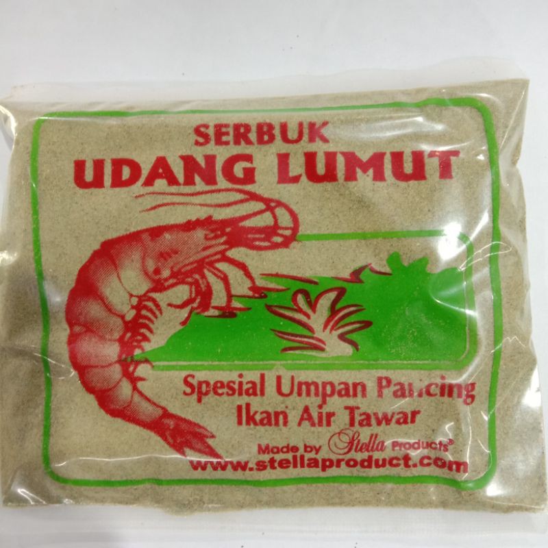 UMPAN PANCING UDANG LUMUT STELLA PELET UDANG LUMUT UNTUK NILA TOMBRO BAWAL STELLA UMPAN PANCING TERLARIS