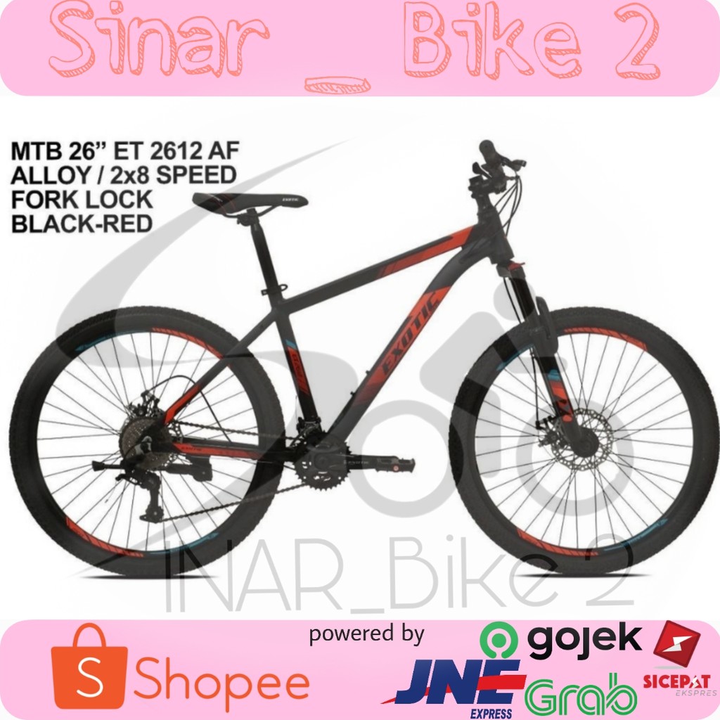 Sepeda Gunung Mtb 27,5Inch Exotic Et 2612 Af Alloy