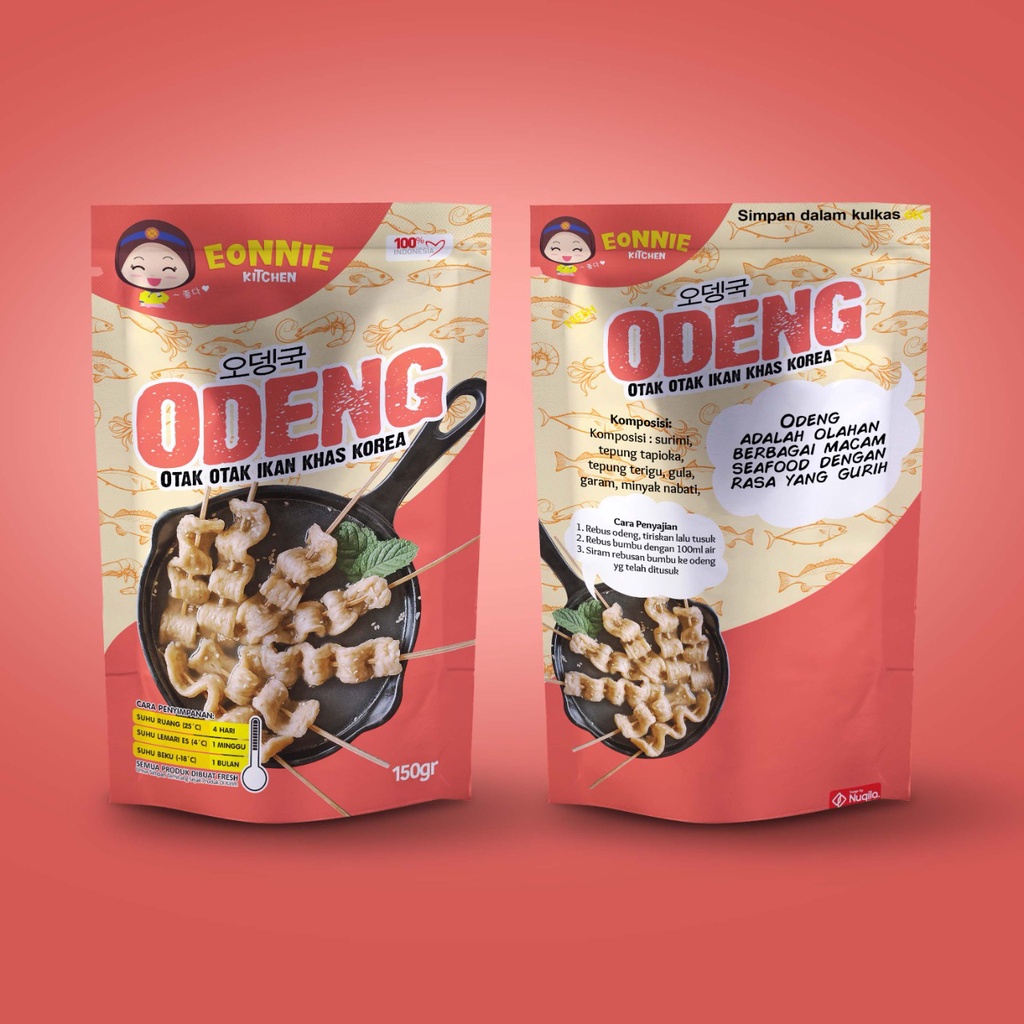 

ODENGGUK ODENG FISHCAKE KOREA FROZEN INSTAN HALAL