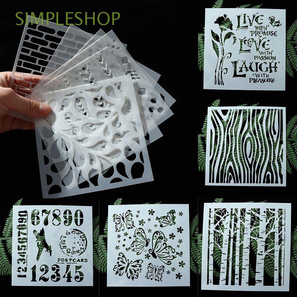 1 6 9Pcs DIY Stensil Jenis Cutting Dies dengan Gambar 