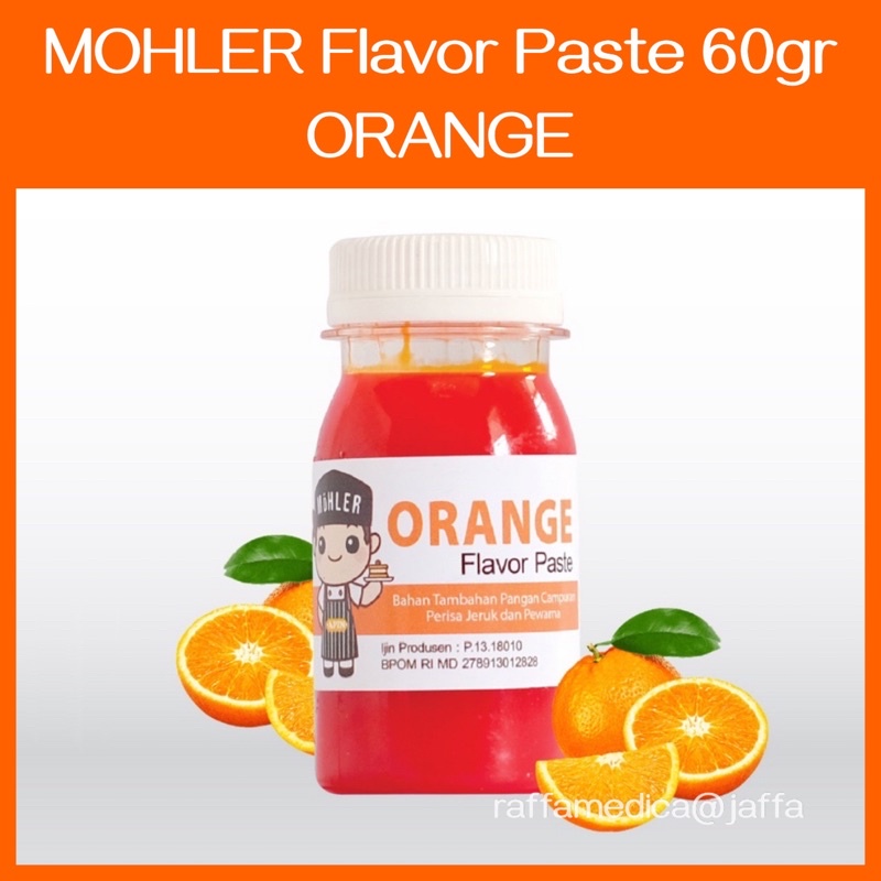 Pasta Perisa Pewarna MOHLER 60gr - ORANGE