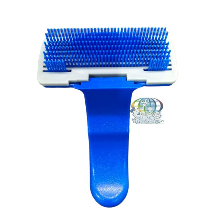 sisir sikat Hair removal brush grooming anjing kucing imp size M