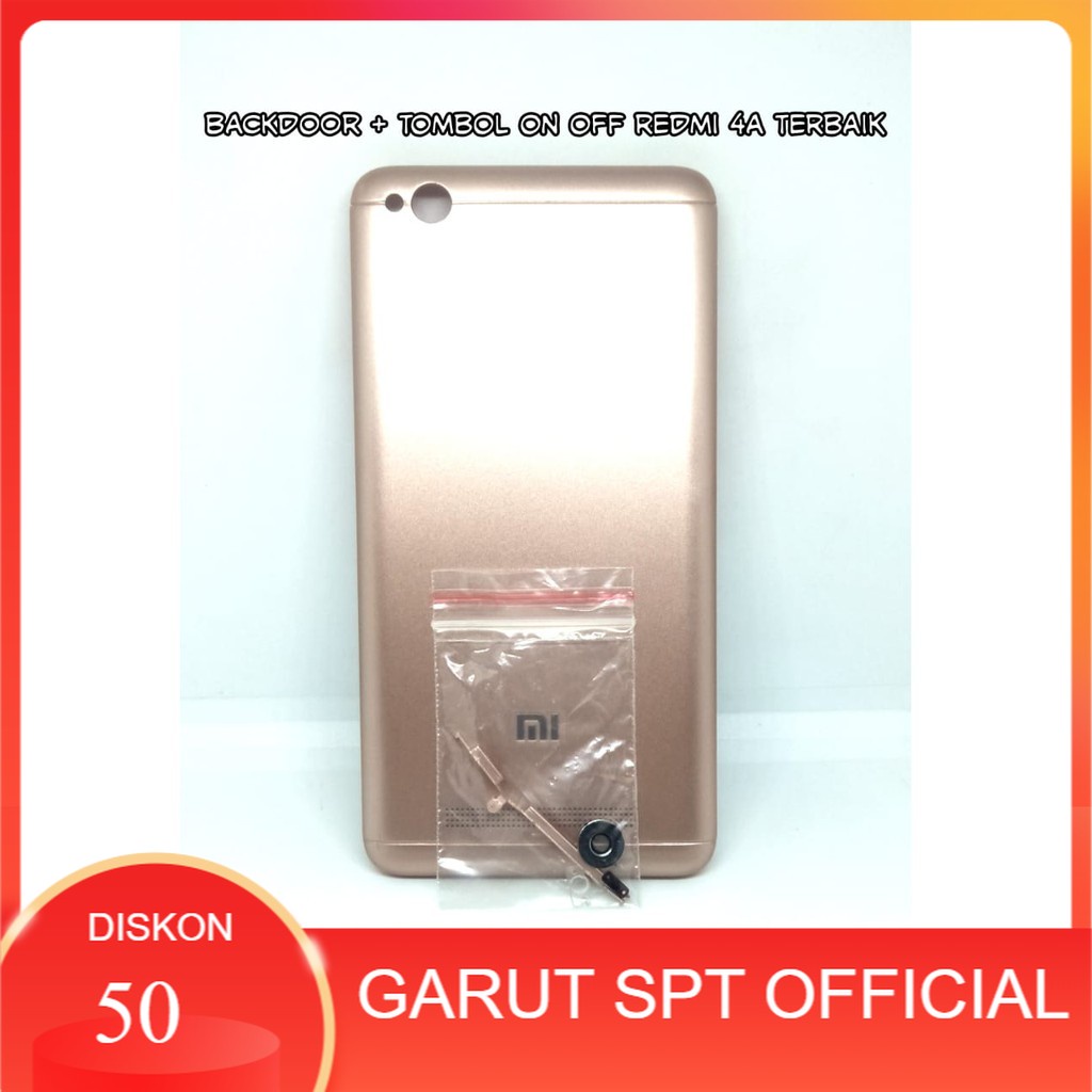 BACKDOOR XIAOMI REDMI 4A KUALITAS ORIGINAL TERBAIK