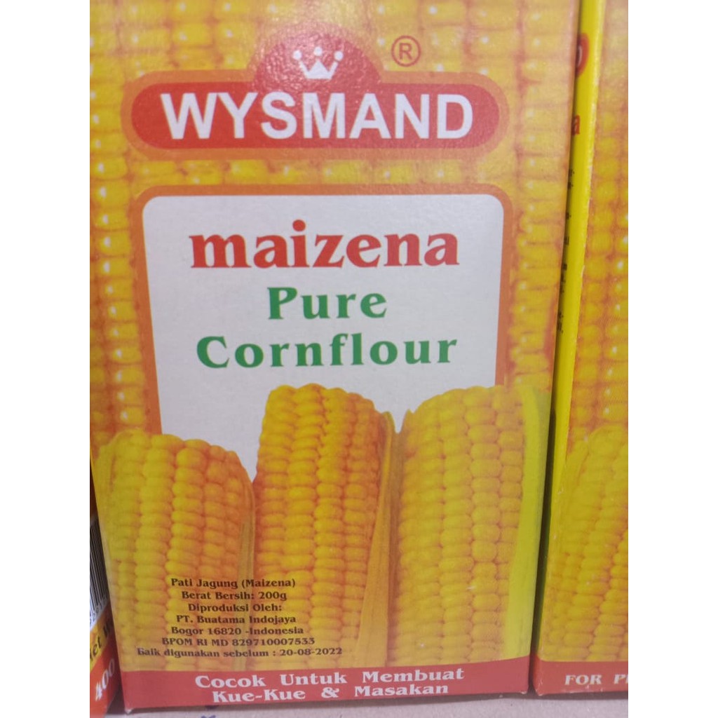 

Wysmand Maizena Pure Cornflour 400 gr