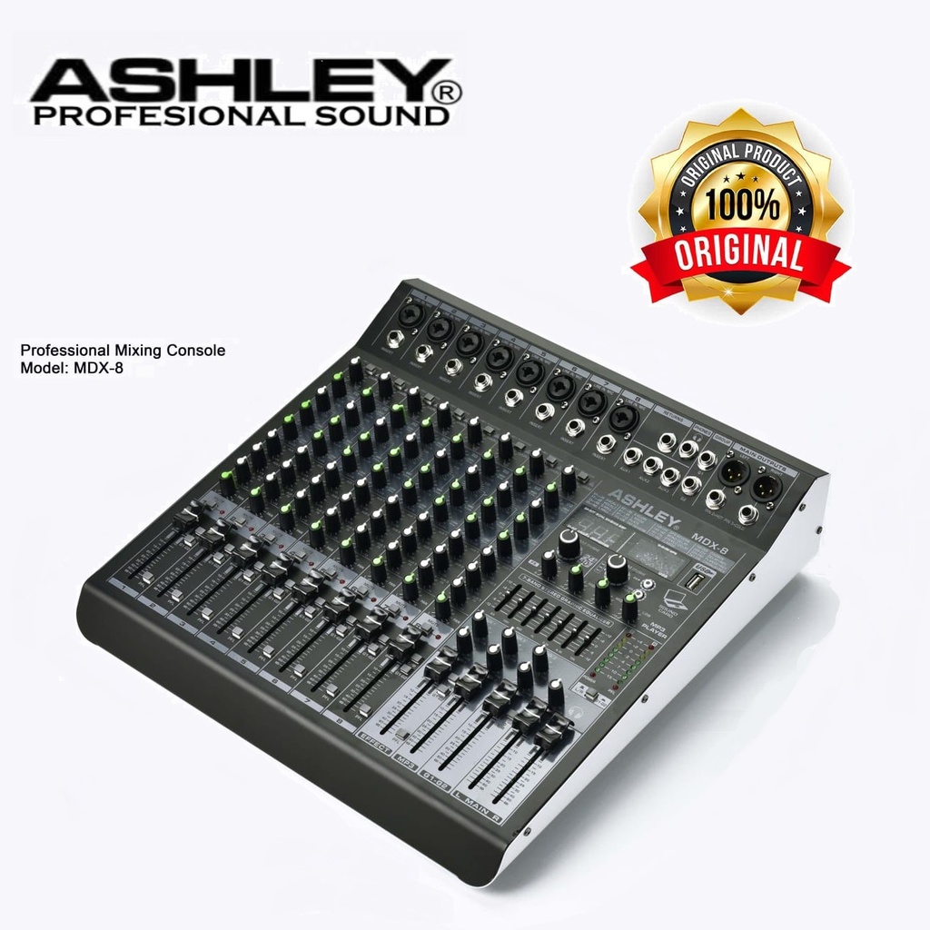 mixer ashley MDX 8 MDX8