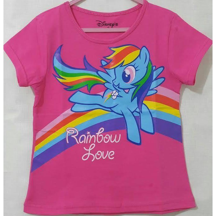 TSHIRT LITTLE PONY RAINBOW LOVE/ KAOS LITTLE PONY