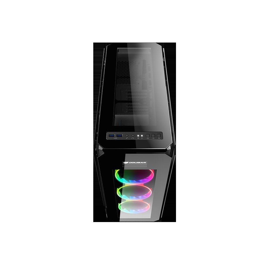 Cougar PURITAS RGB Pure Tempered Glass Mid Tower Gaming PC Case