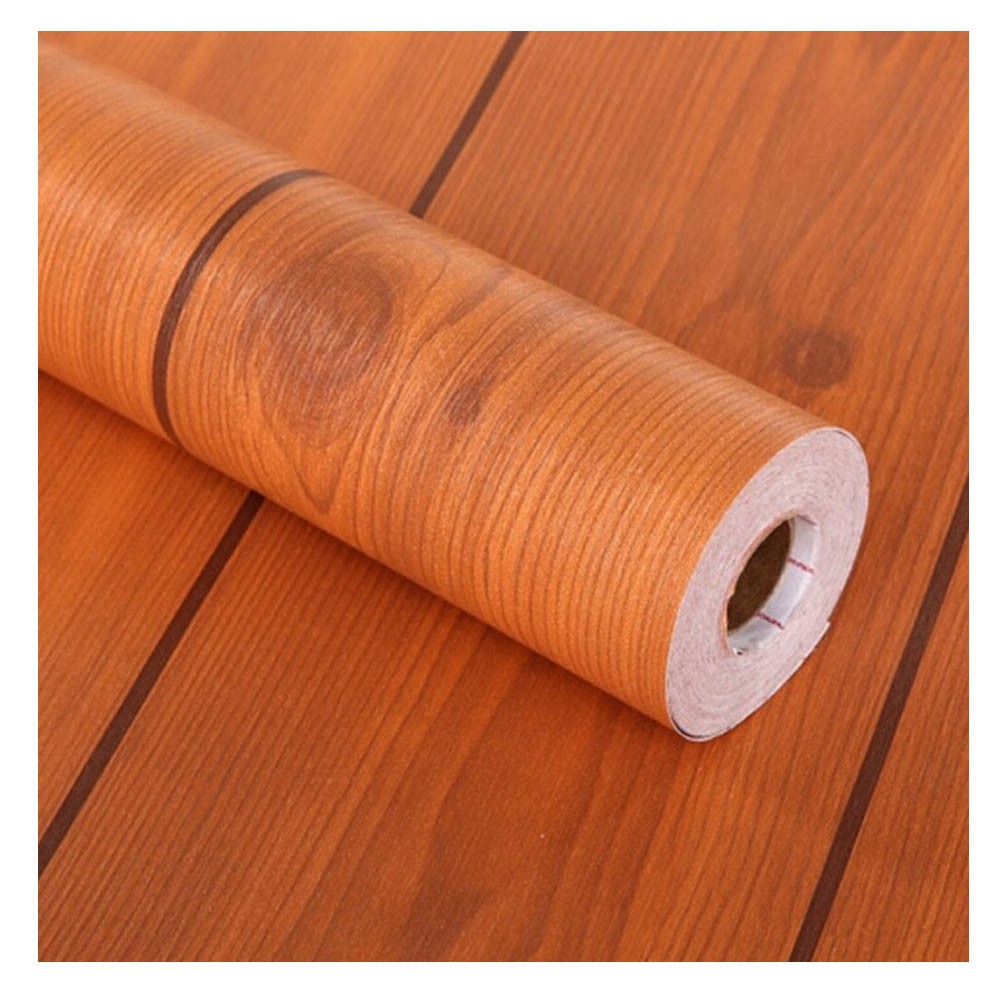 Gudang Wallpaper Sticker Dinding kamar anti air Murah Dan Terbaik Motif Kayu Tua Garis