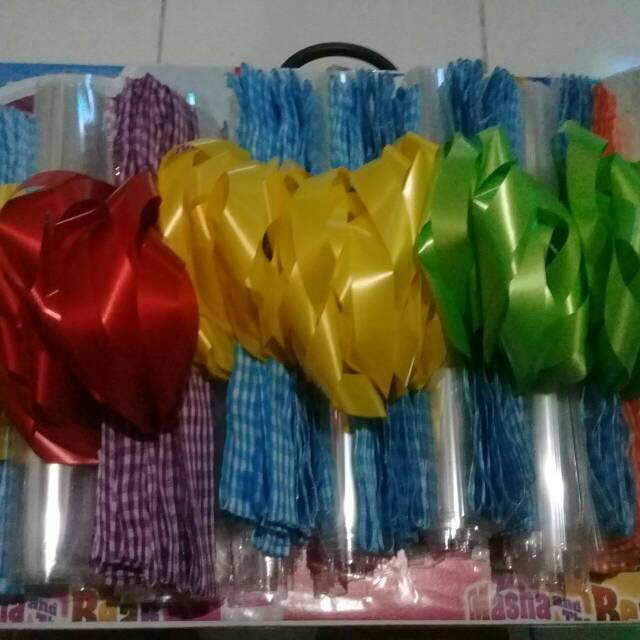 

Plastik parcel ultah free pita serut