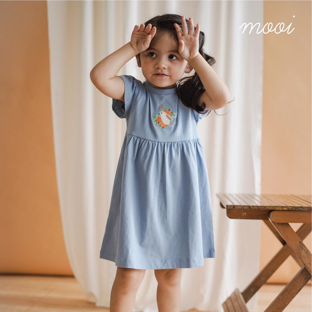 Mooi Dress Ruffle Anak Bayi Perempuan 0-5 Tahun CBKS SO