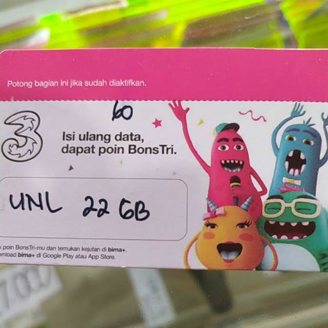 Voucher inject Tri 22gb unl youtube jember
