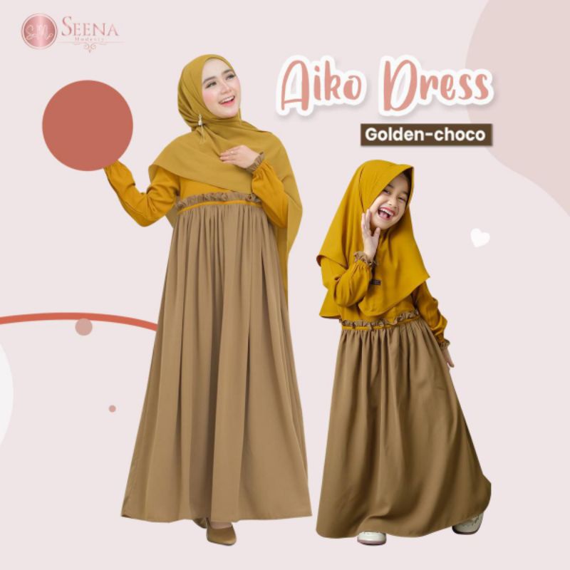 aiko dress mom by seena modesty open pre order