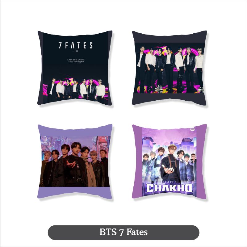 Bantal sofa  BTS uk 38cm 7Fates Chakho lotte