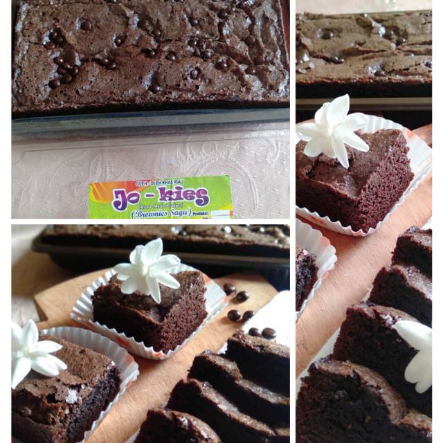 

Brownies sagu panggang