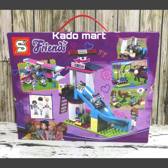 LEGO FRIENDS PESAWAT TERBANG MAINAN ANAK PEREMPUAN EDUKASI LEGO FRIEND