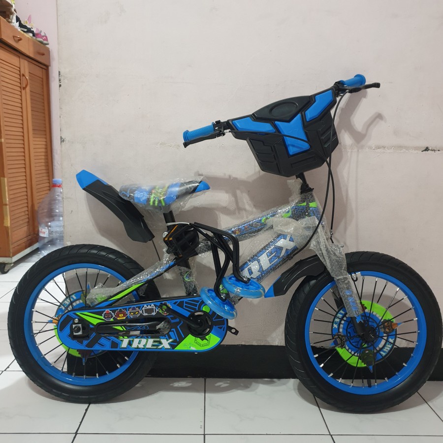 Sepeda Anak BMX 16 Inch Merk Trex Viper untuk anak cowok laki 16"