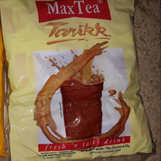 

Teh Tarik Max Tea sachet 25gr [RENCENG]