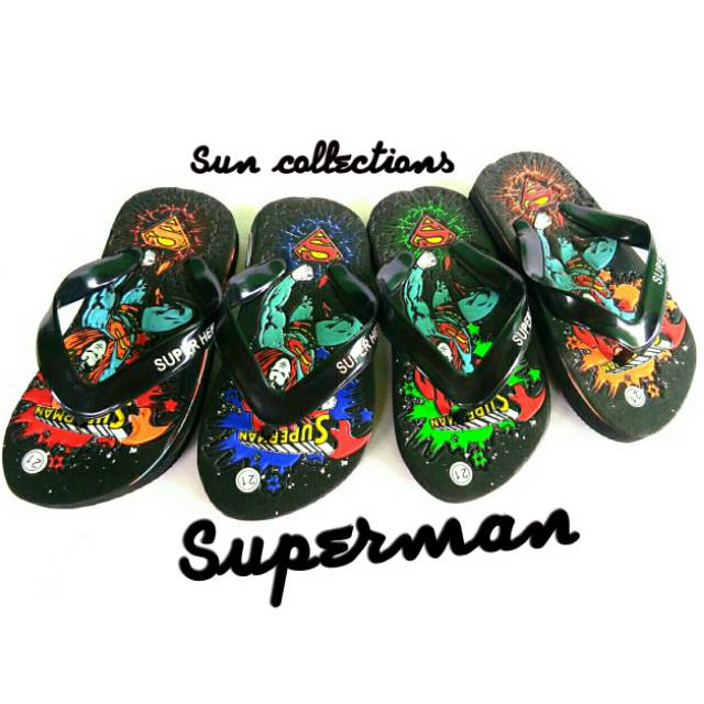 Sandal Anak Superman Hero (1) Kg 15 pasang