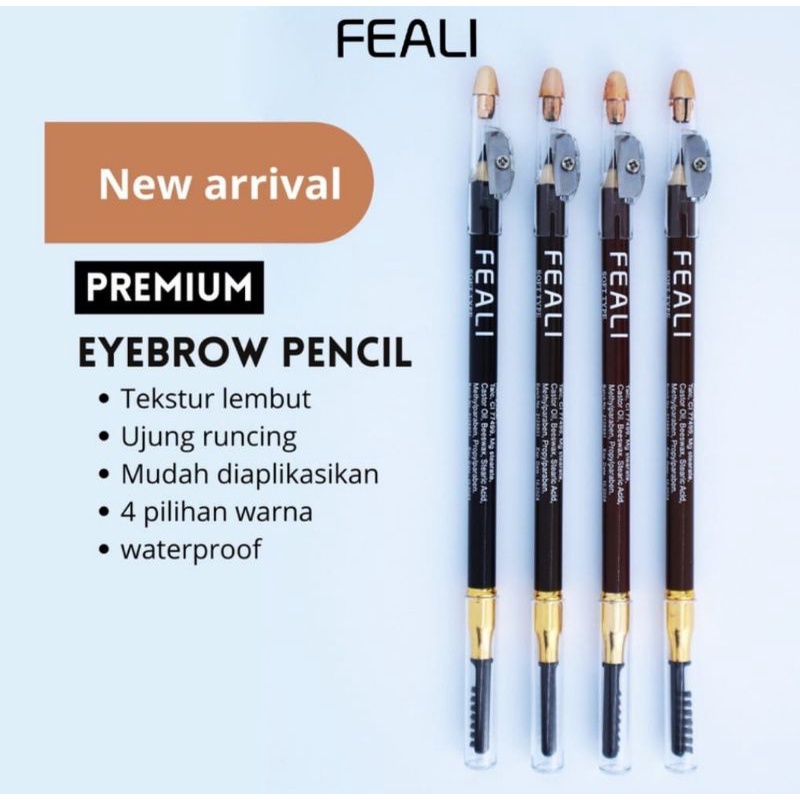 IMPLORA Eye Brow Pencil 2 IN 1 ( PENSIL + SERUTAN + SIKAT ) ORIGINAL BPOM