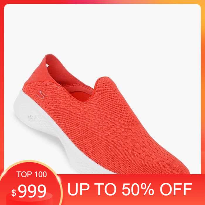Sepatu Wanita SKECHERS GO WALK 4 CONVERTIBLE. Coral. ORIGINAL 14929CRL   *