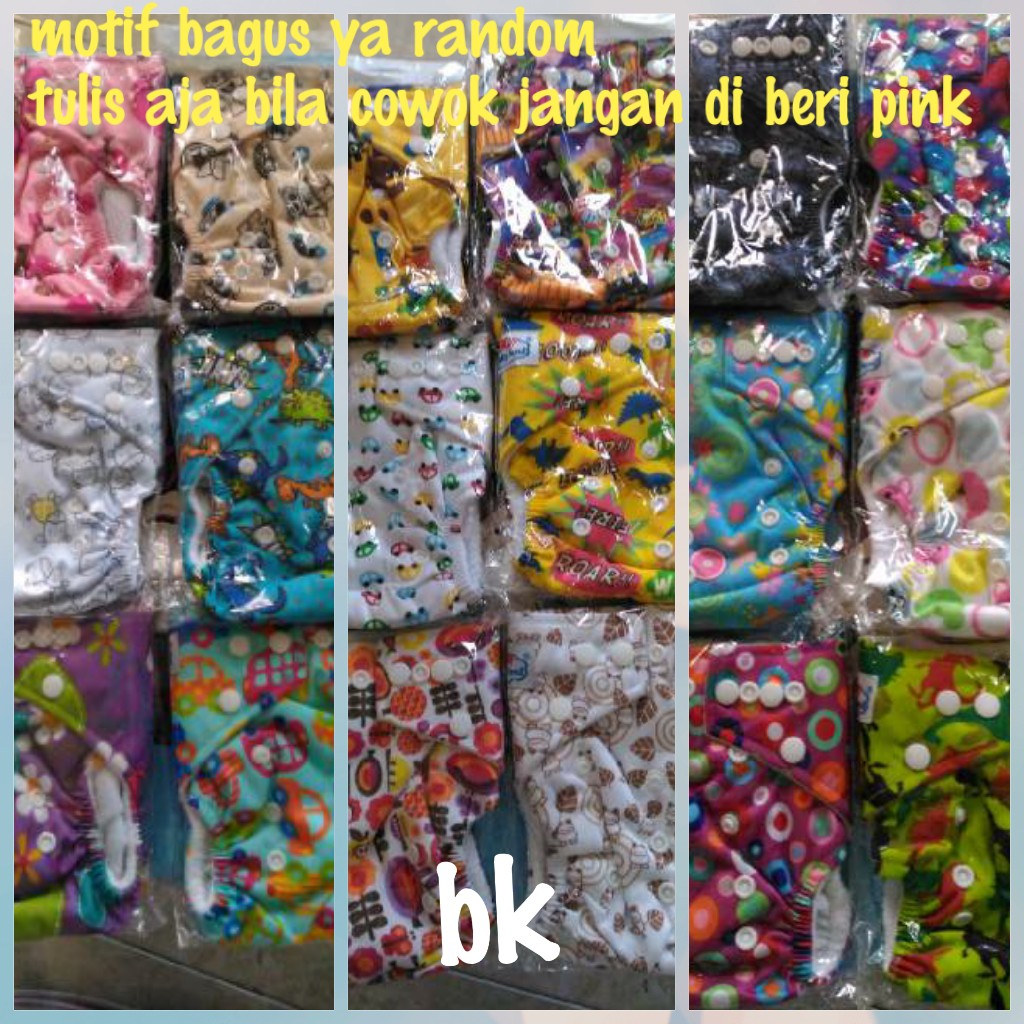 BABYLAND CLOTH DIAPER TANPA INSERT -CLODI BABYLAND-POPOK BAYI BABYLAND