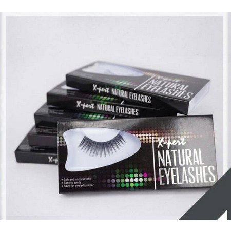 X- PERT natural eyelashes bulu mata palsu