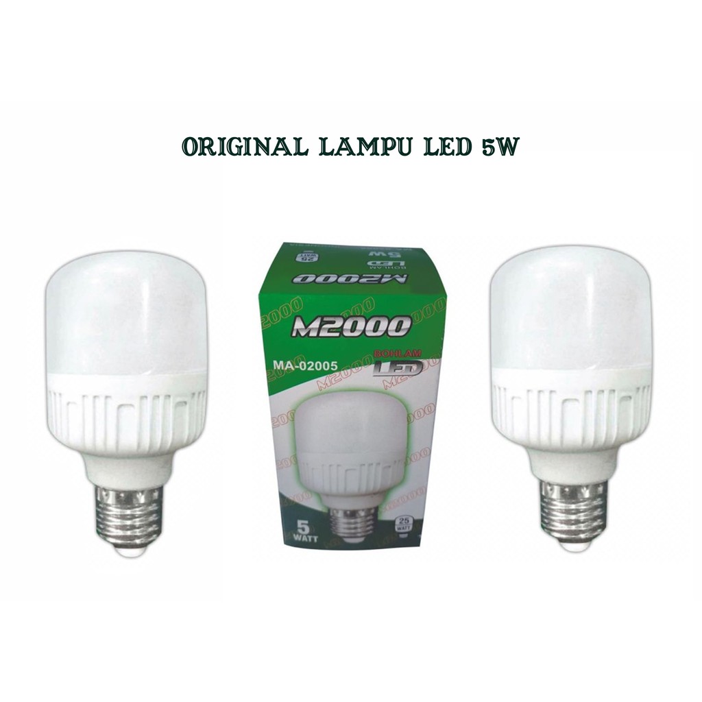 Lampu Led 5w Bergaransi - Lampu Bohlam 5 watt - Led Lamp 5 Watt