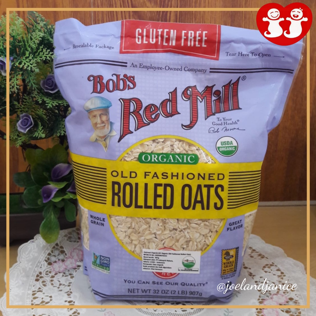 Bob's Red Mill Gluten Free Old Fashioned Rolled Oats 907gr