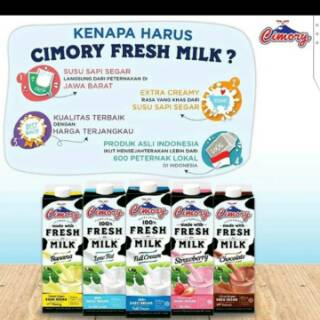 cimory fresh milk 950 ml [ isi 4 kotak ] | Shopee Indonesia