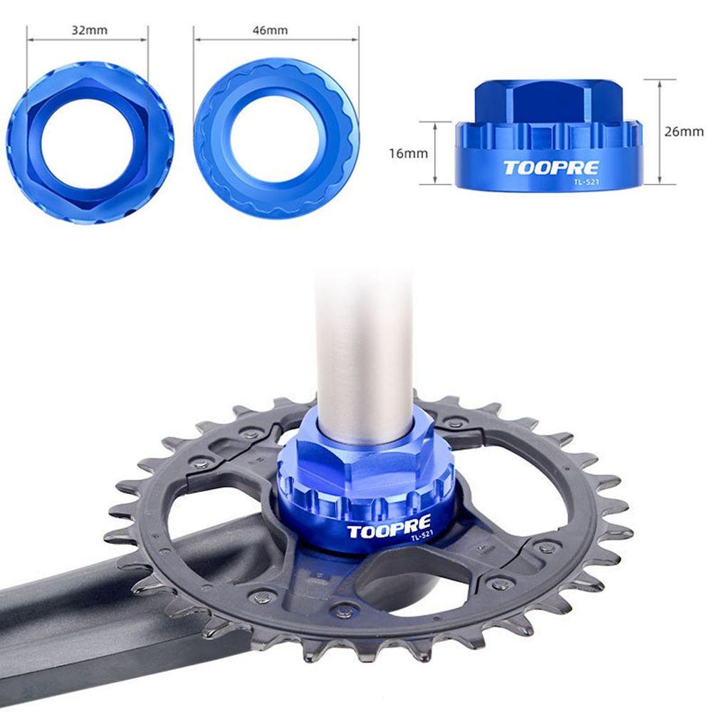 R-FLOWER Chainring Lock Outdoor Cycling Repair Accessories Bike Alat Pelepas Pasang Langsung