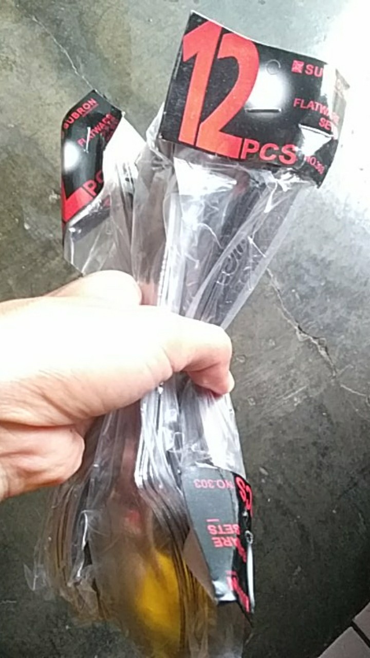 Souvenir - Sendok Makan Stainless Murah Tebal - Merk Subron