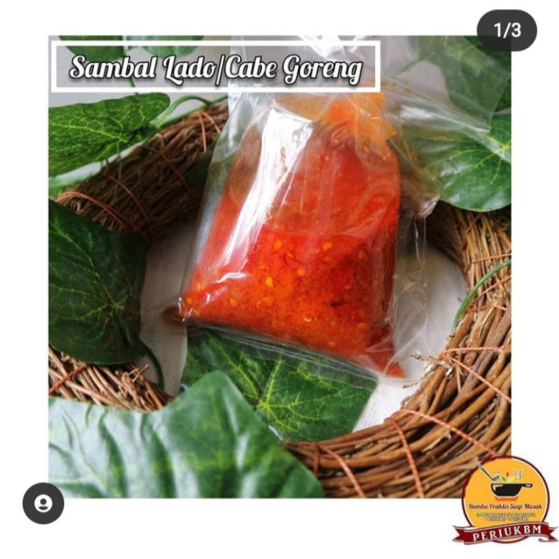 

Sambal lado/cabe goreng