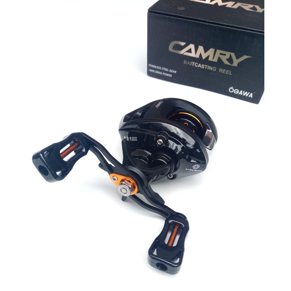 Reel BC Ogawa Camry Max Drag 10kg Reel Baitcasting
