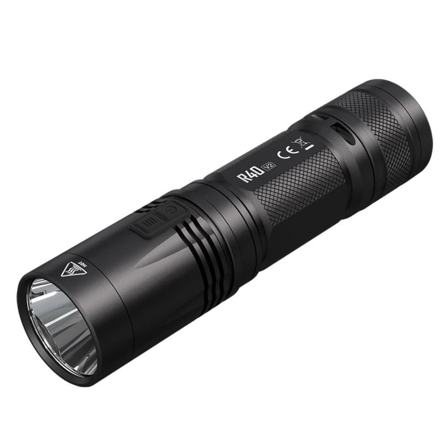 NITECORE R40 V2 Senter LED CREE XP-L HI V3 1000 Lumen - Black