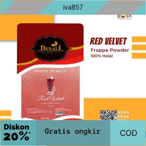 

PROMO Denali Powder Red Velvet GRATIS ONGKIR