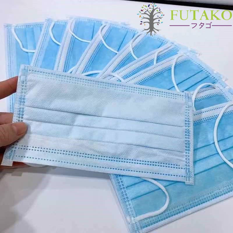 FUTAKO MASKER EARLOOP DISPOSABLE 3PLY 1 BOX ISI 50