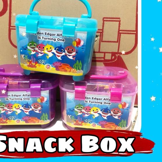 ✳ Snack box container calista/souvenir ulang tahun anak bingkisan snack - Box ♥