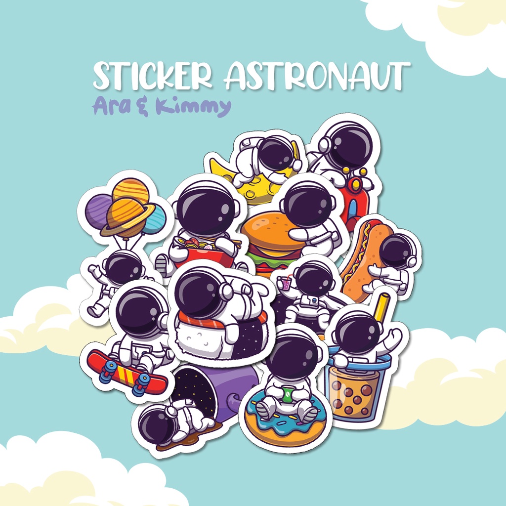 

Stiker Astronot lucu stiker gemes stiker aesthetic stiker hp stiker laptop stiker deco stiker anti air stiker