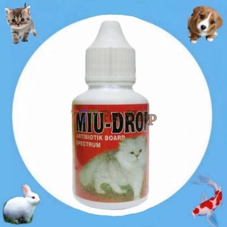 Jual Miu Drop Ml Obat Tetes Antibiotik Spectrum Kucing Shopee Indonesia