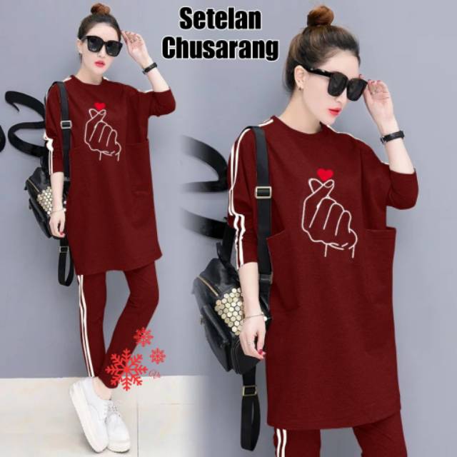 Set chusarang setelan wanita VT