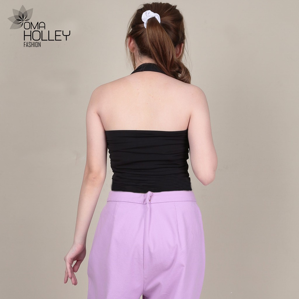 (COD) Tank top Ellena Wanita Halterstrap Elvz #0137-5