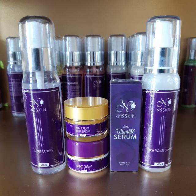Paket flek glowing serum ultimate NS skin