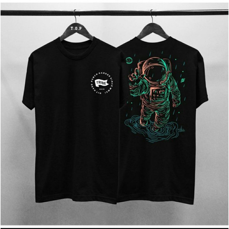 DISTRO T-Shirt Tribe Black