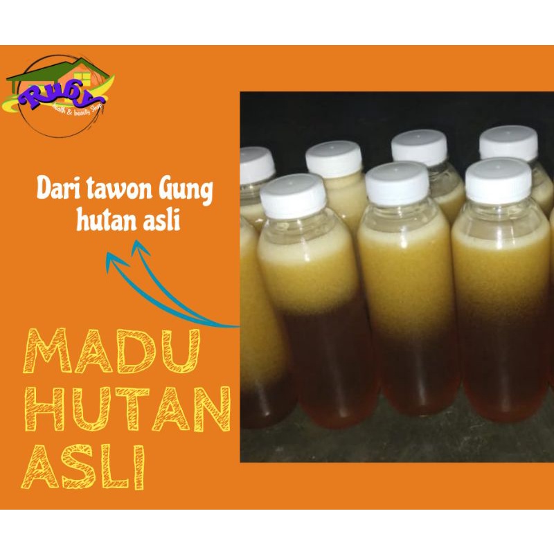 

madu hutan asli botol 250g