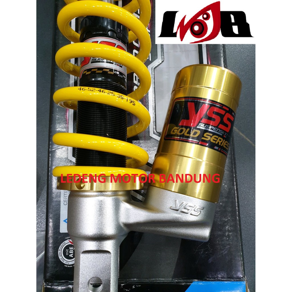 YSS Gold Series Tabung Bawah Mono Shock Matic Yamaha Mio Soul Xeon Shockbreaker 300mm