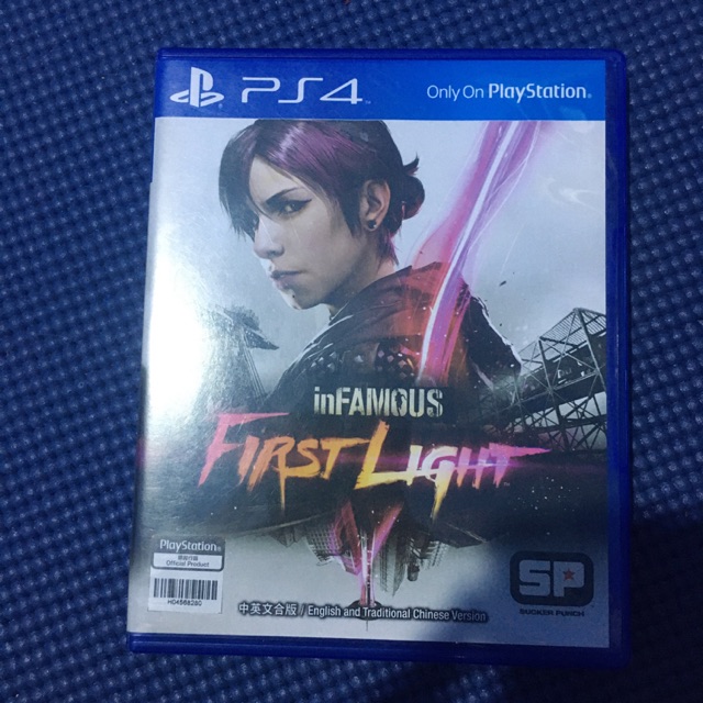kaset second Infamous first light ps4
