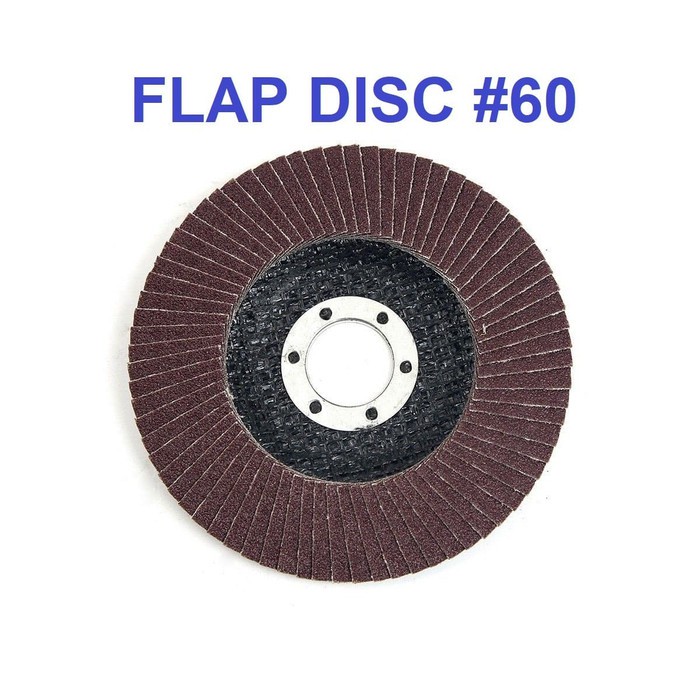 Mata Gerinda Amplas Susun 4 Inch FLAP DISC Grid #60 Tebal