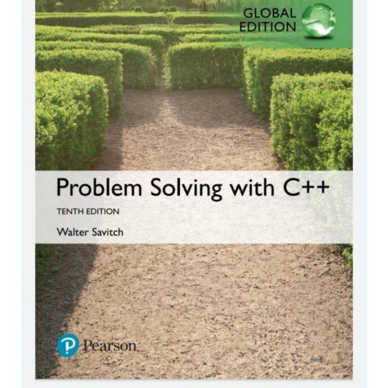 

problem solving with c++ tenth 10th edition walter savich